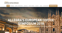 Desktop Screenshot of europeancoffeesymposium.com